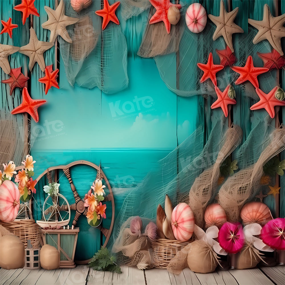 Kate Summer Go Fishing Backdrop for Photography