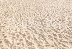 Kate Summer Sandy Beach Floor Printed Backdrop Designed by Ashley Paul