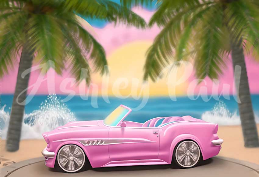 Kate Take a Ride with My Dollys Backdrop Designed by Ashley Paul