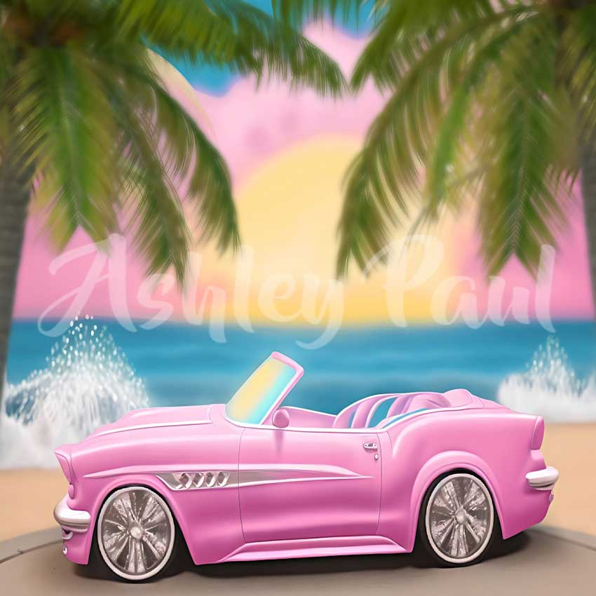 Kate Take a Ride with My Dollys Backdrop Designed by Ashley Paul