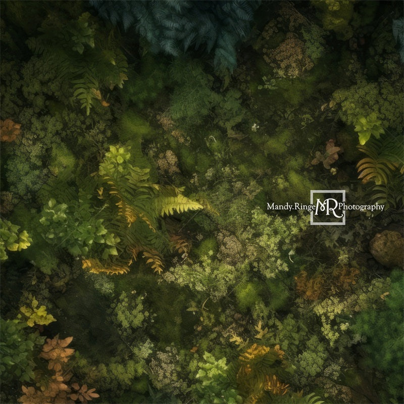 Kate Forest Floor Mat Greenery Backdrop Designed by Mandy Ringe Photography