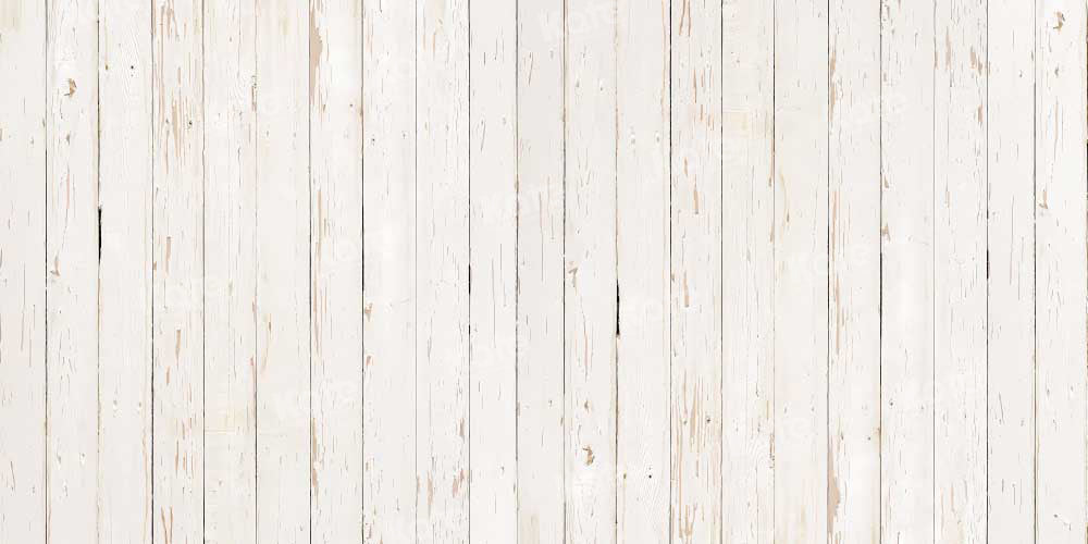 Witte houten vloer fleece achtergrond voor fotografie