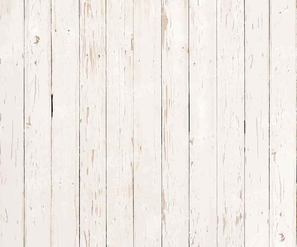 Witte houten vloer fleece achtergrond voor fotografie