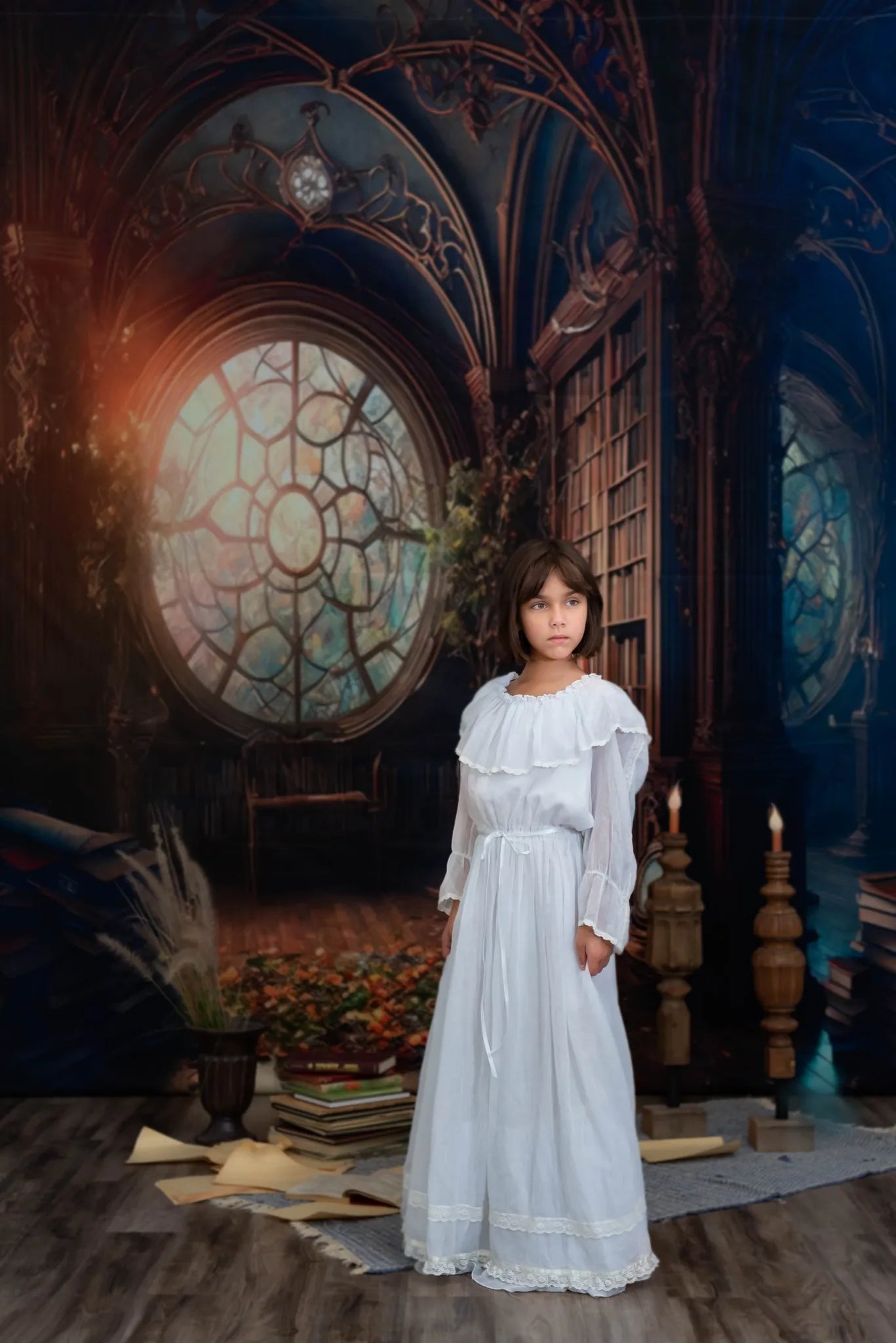 Betoverende pagina's voor geweldige kamerachtergrond ontworpen door Angela Miller