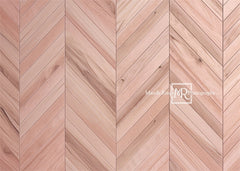 Kate Pink Herringbone Floor Printed Backdrop Designed by Mandy Ringe Photography
