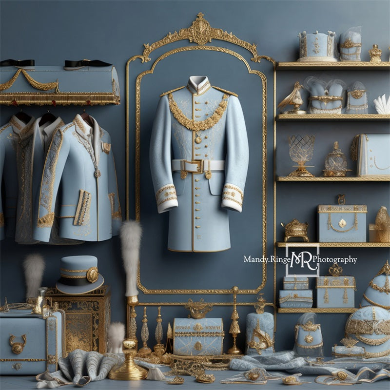 Fondo del armario de vestuario de la Princesa Kate diseñado por Mandy Ringe Photography