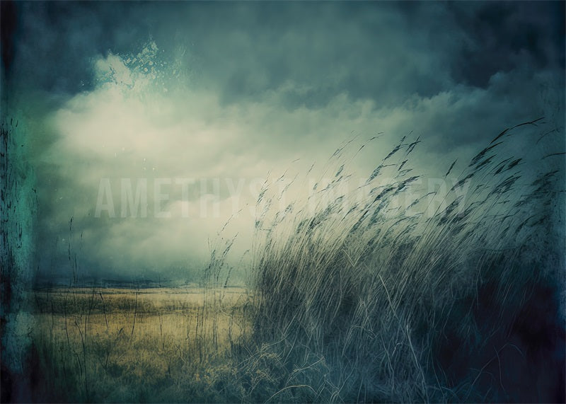 Kate Moody Fine Art Field Painting Backdrop Designed by Angela Miller