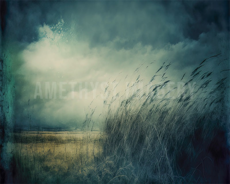 Kate Moody Fine Art Field Painting Backdrop Designed by Angela Miller