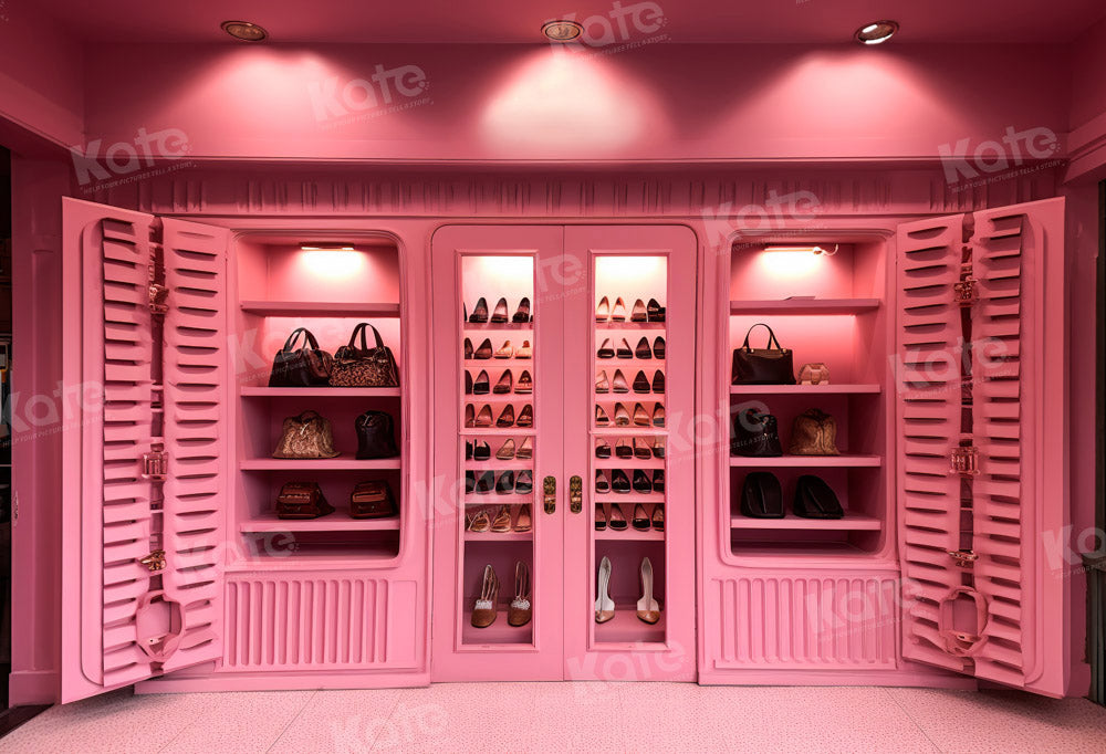 Prinses Roze Kamer Foto Achtergrond Ontworpen door Chain Photography