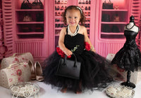 Kate Princess Pink Room Backdrop Designed by Chain Photography