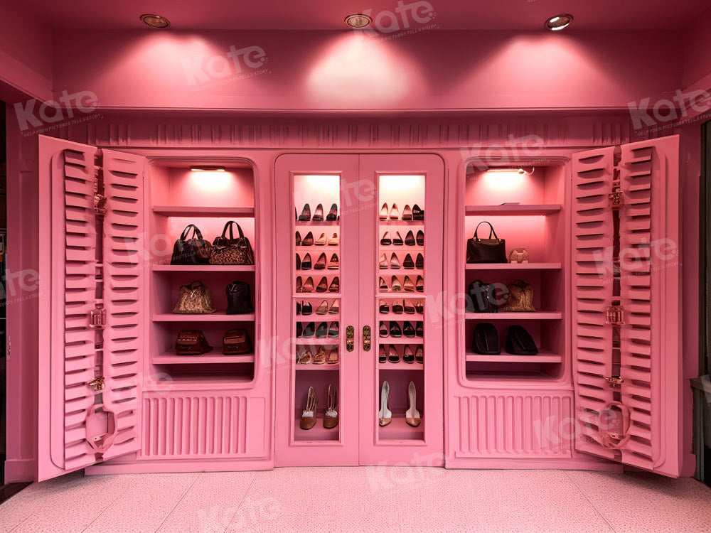 Prinses Roze Kamer Foto Achtergrond Ontworpen door Chain Photography