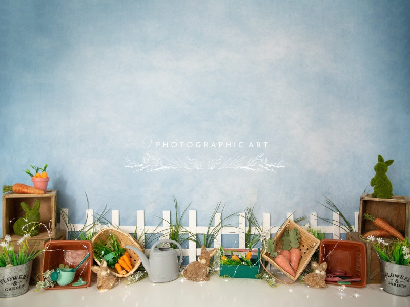Kate Bunny Garden Backdrop for Photography Designed by Jenna Onyia