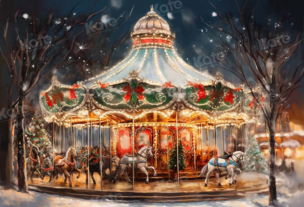 Carousel Painting carousel-painting