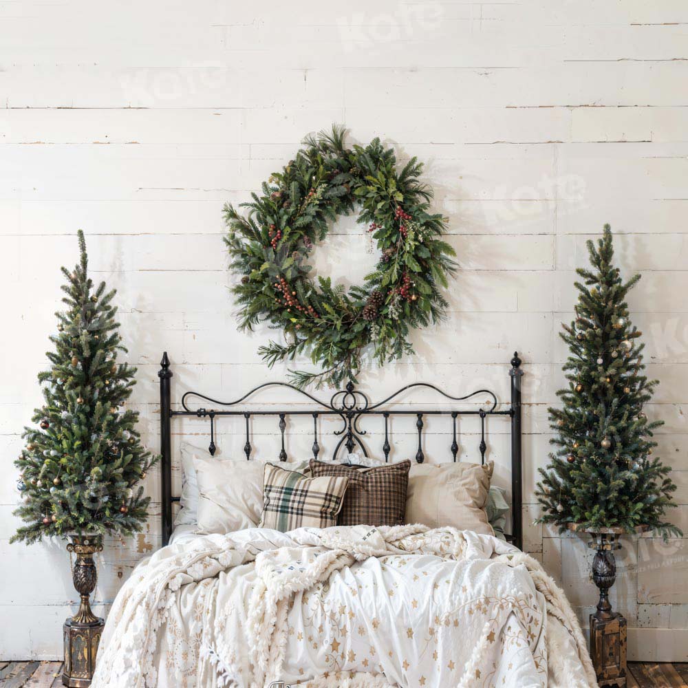 Kate Christmas Headboard Bedroom Boudoir Backdrop Designed by Emetselch