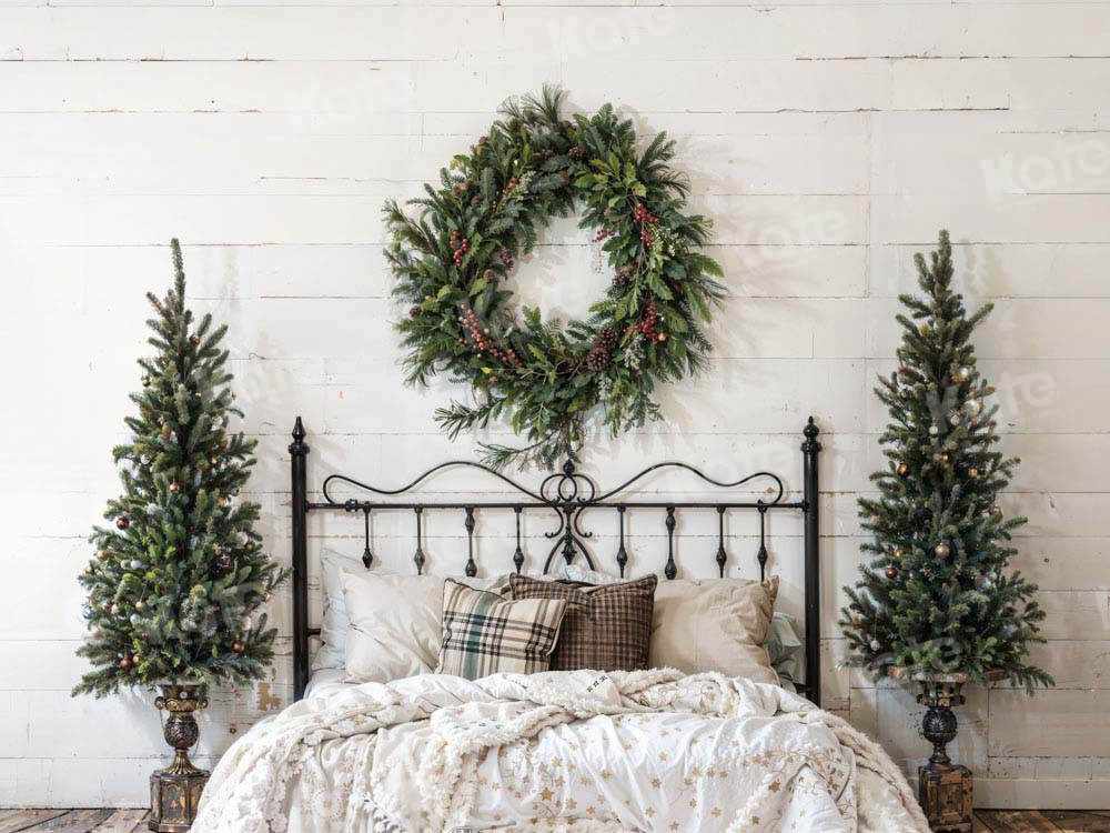 Kate Christmas Headboard Bedroom Boudoir Backdrop Designed by Emetselch