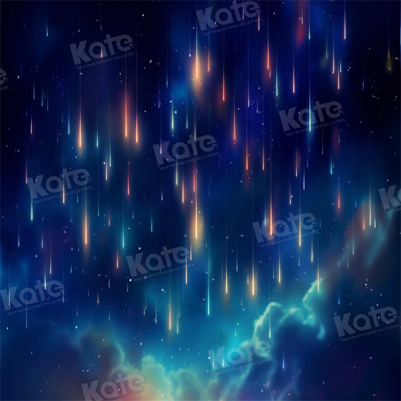 Fondo de cielo nocturno con estrellas para fotografía