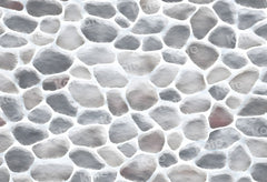 Kate Winter Snowy Cobblestone Floor Printed Backdrop for Photography