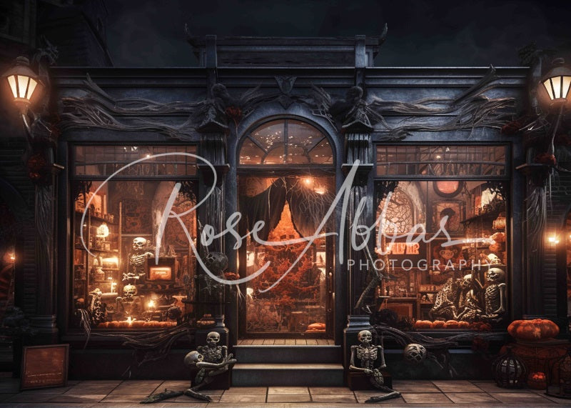 Kate Spooky Halloween Store Backdrop Designed By Rose Abbas