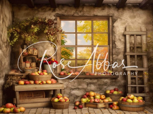 Kate Farm House Apple Harvest Backdrop Designed By Rose Abbas