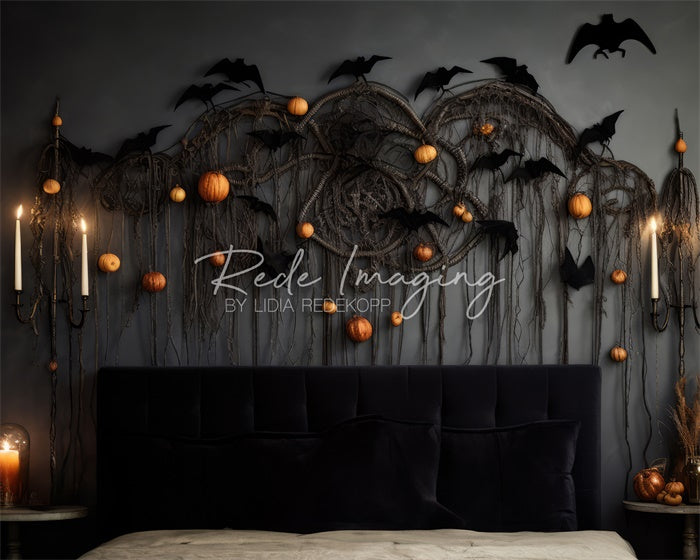 Kate Batty About You Halloween Headboard Backdrop Designed by Lidia Redekopp