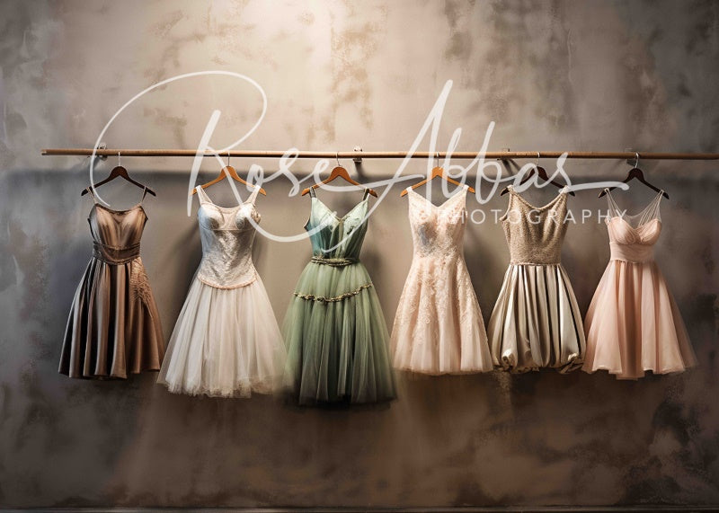 Kate Hanging Ballet Dresses Backdrop Designed By Rose Abbas