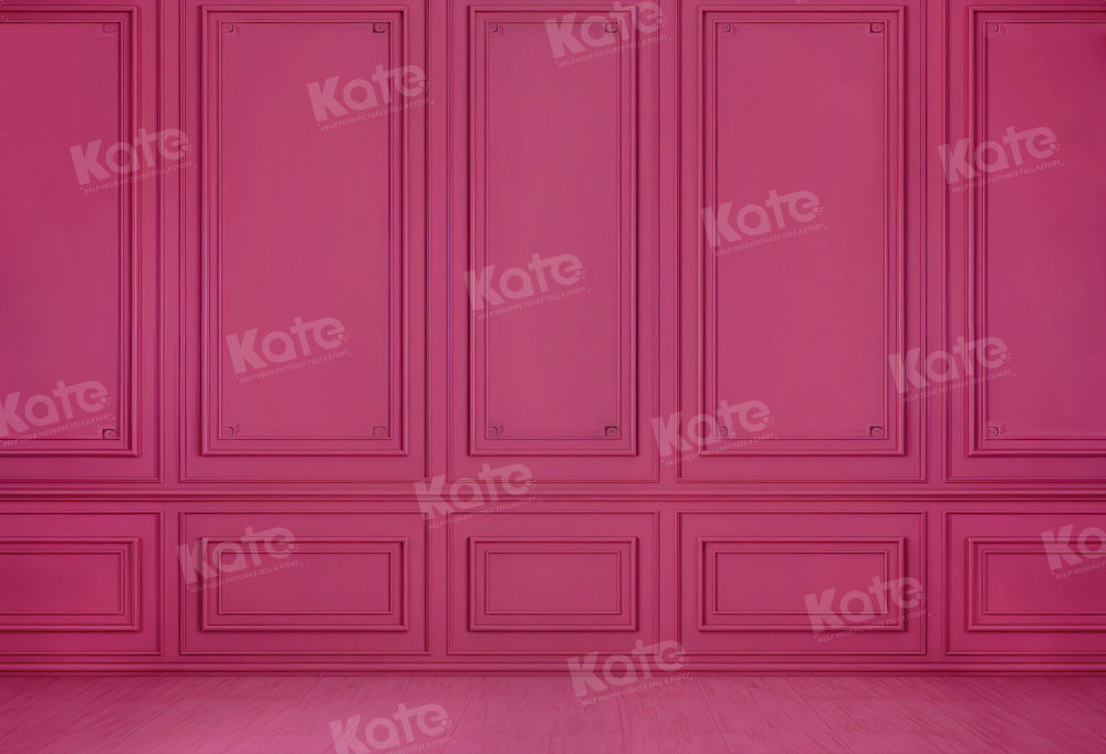Kate Fashion Doll Pink Wall Backdrop for Photography
