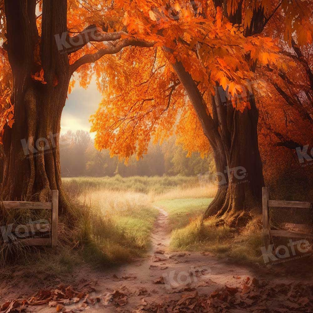 Kate Autumn/Fall Tree Backdrop for Photography