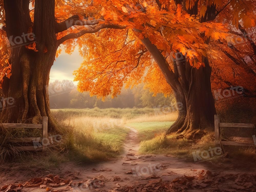 Kate Autumn/Fall Tree Backdrop for Photography