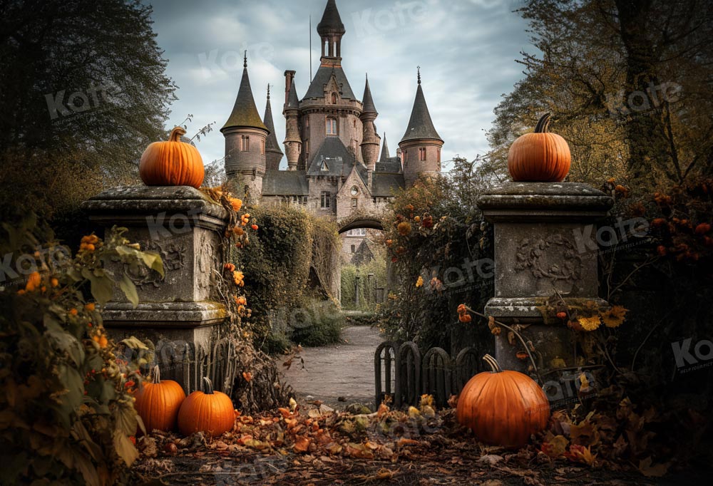 Kate Autumn Castle Backdrop for Photography