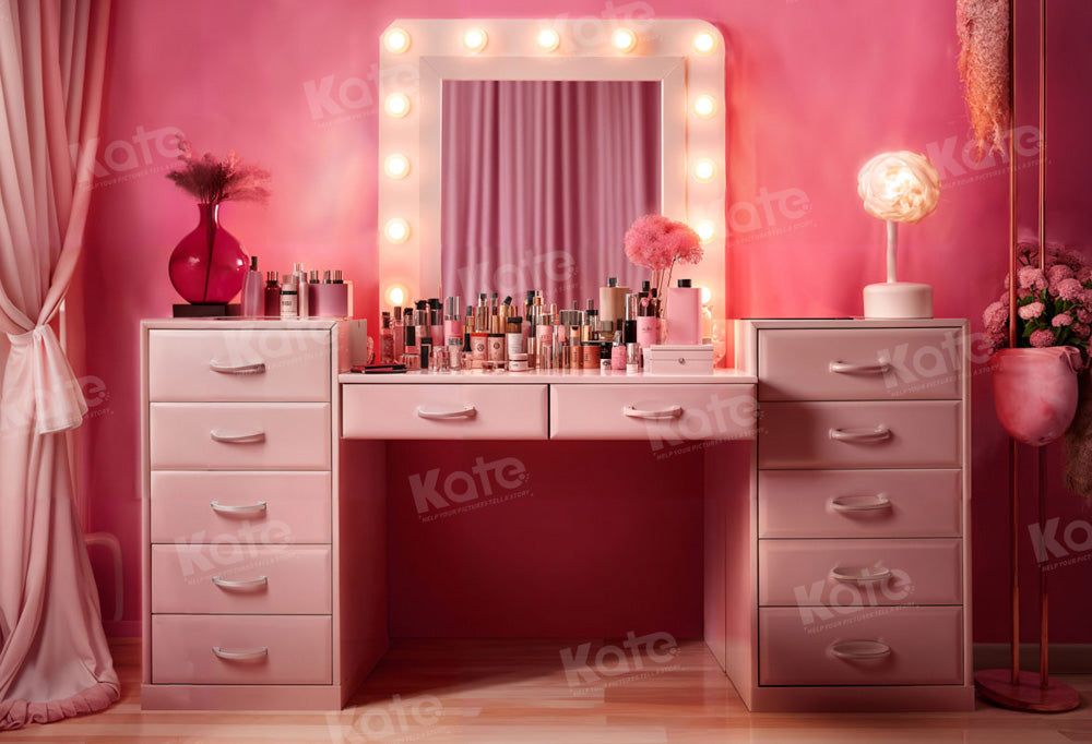 Kate Fantasy Doll Pink Dressing Table  Backdrop for Photography
