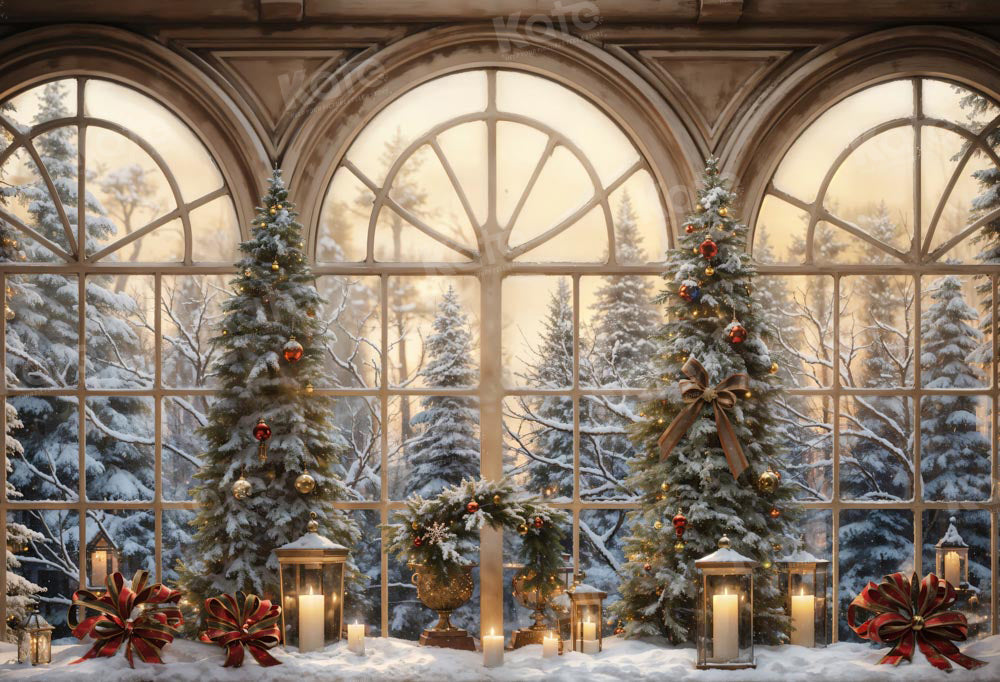 Winter Kersttafereel Ontworpen door Chain Fotografie