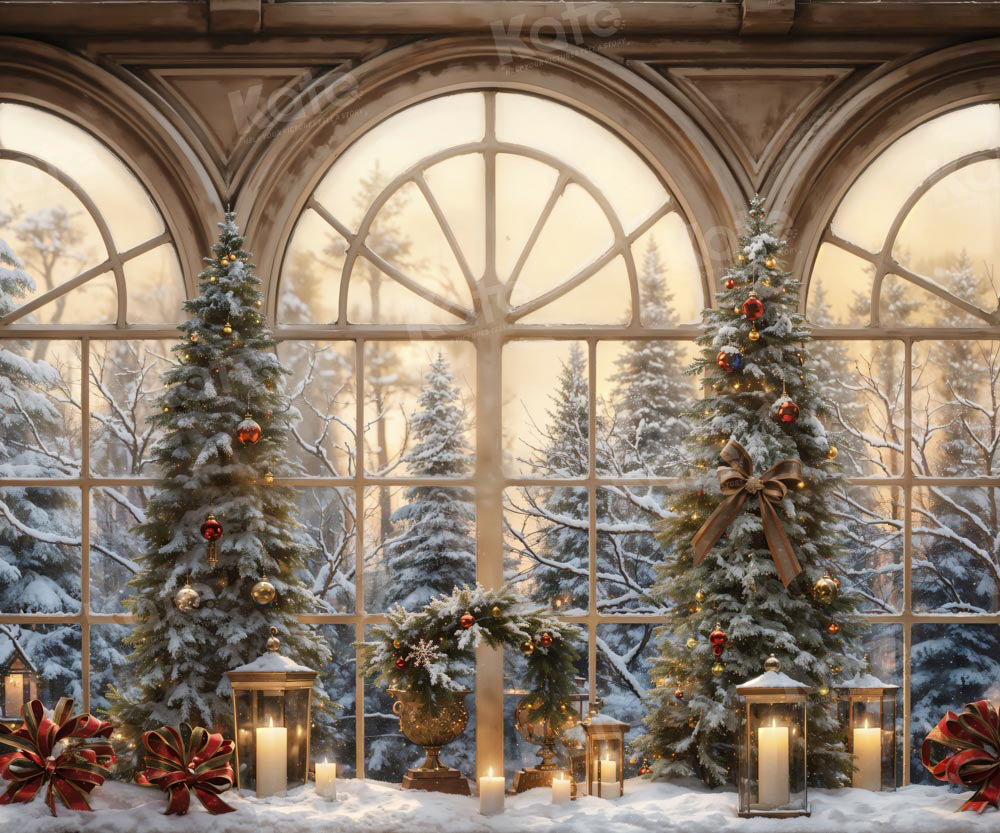 Winter Kersttafereel Ontworpen door Chain Fotografie