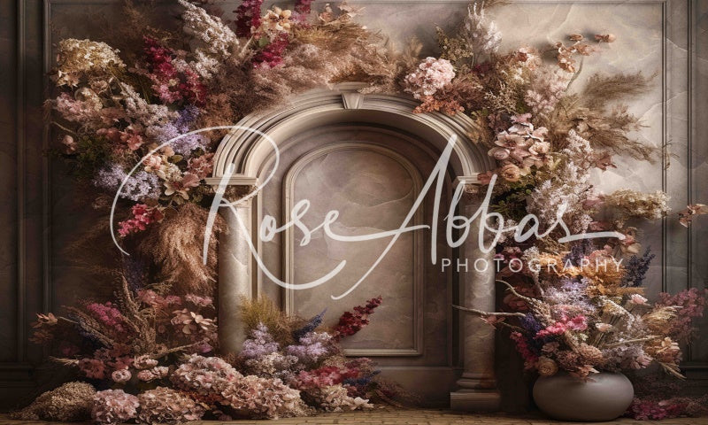 Kate Boho Fall Floral Arch Backdrop Designed By Rose Abbas