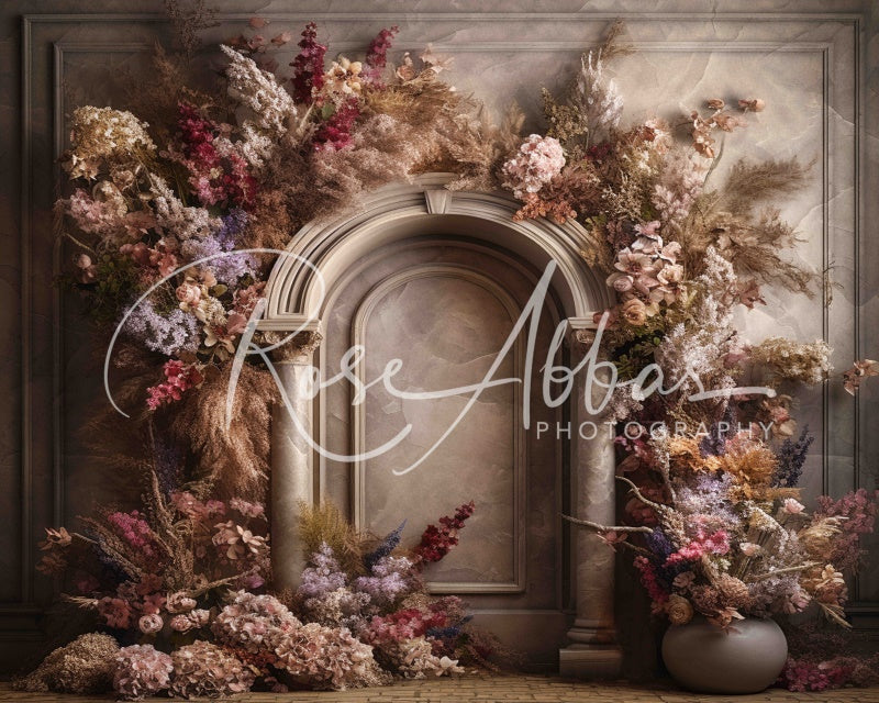 Kate Boho Fall Floral Arch Backdrop Designed By Rose Abbas