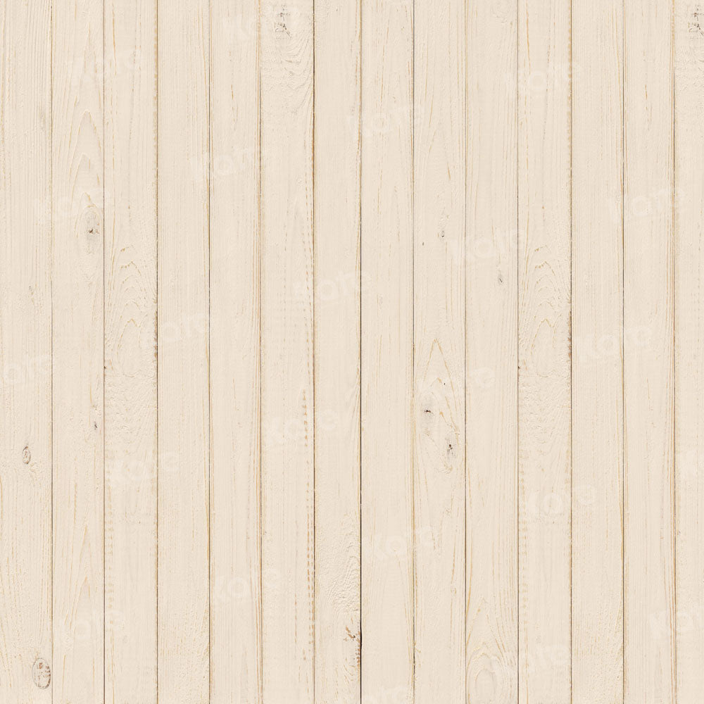 Kate Cream Wood Floor Backdrop for Photography
