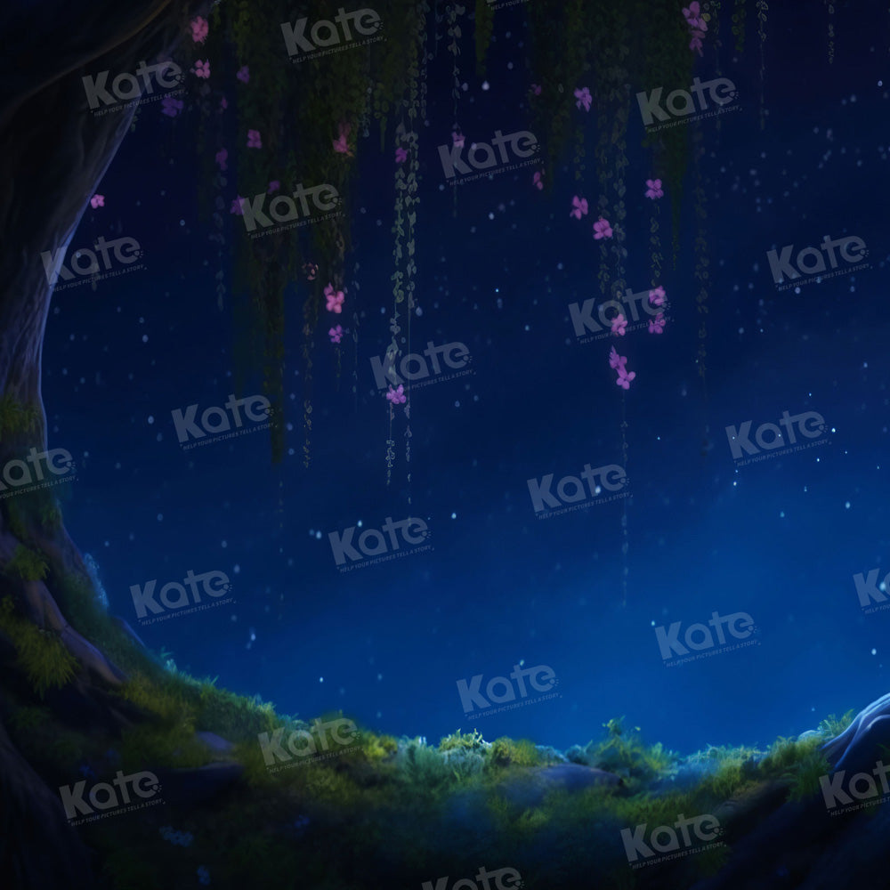 Kate Night Flower Sky Backdrop for Photography