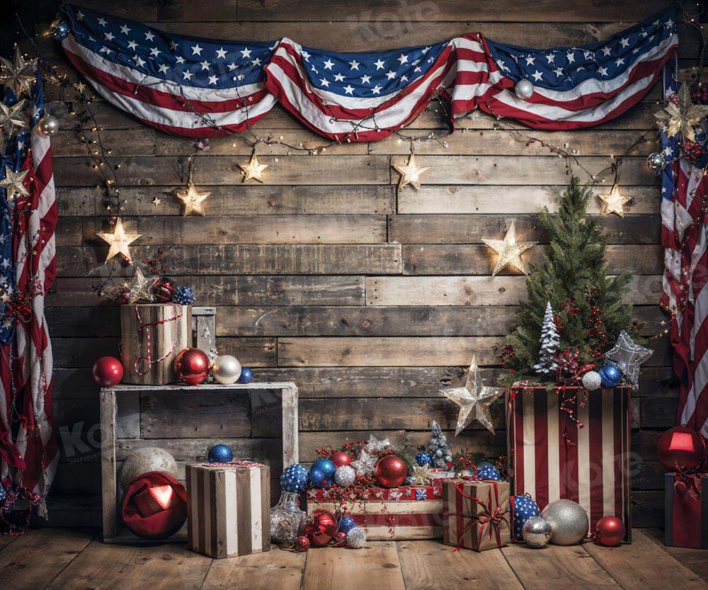 Foto Achtergrond voor kerst in Amerika ontworpen door Emetselch