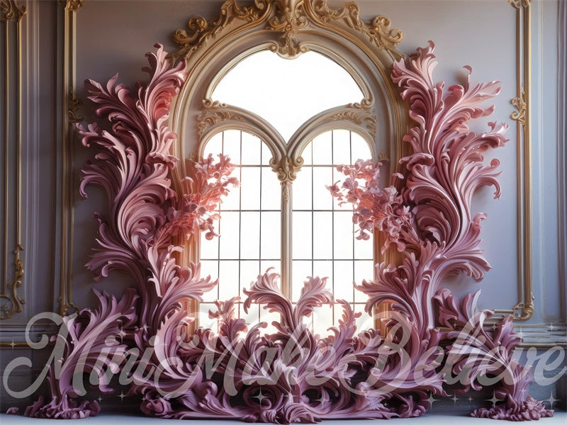 Kate Valentine's Day Fantasy Castle Flourish Backdrop Designed by Mini MakeBelieve