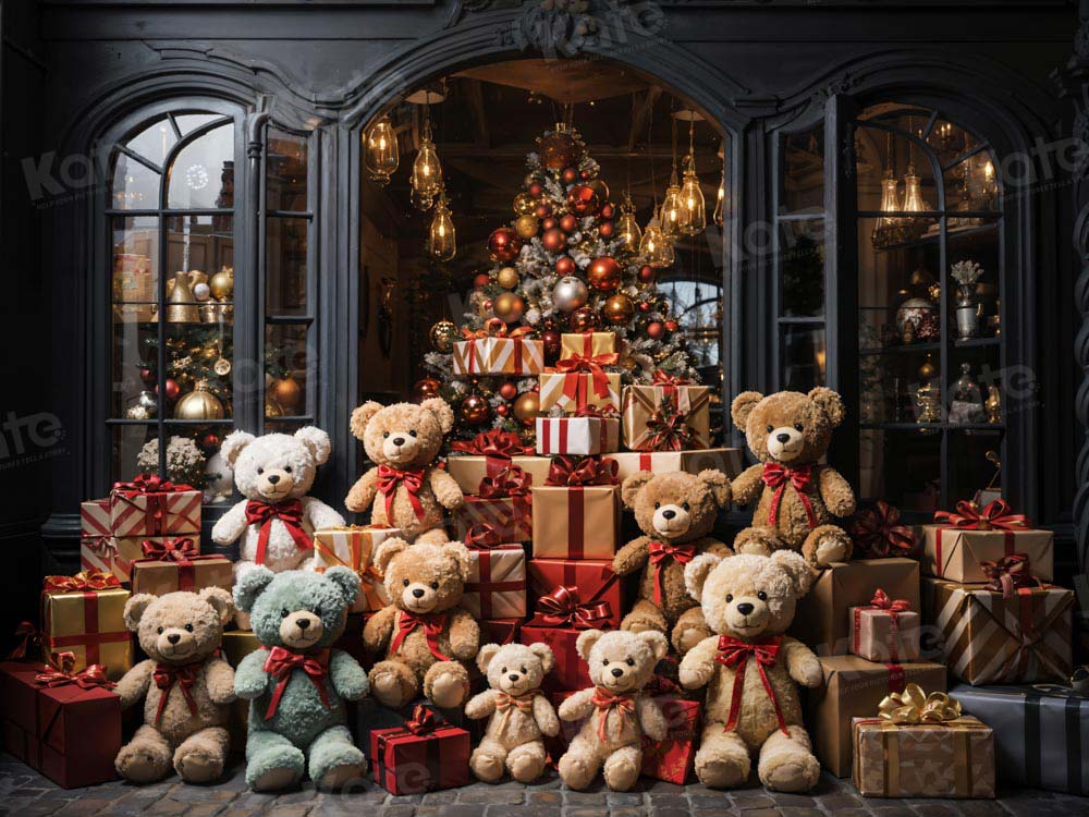 Kate Birthday Bear Gift Room Backdrop Designed by Chain Photography