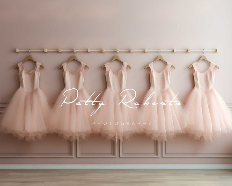 Kate Pink Ballet Dresses Backdrop Designed by Patty Robert