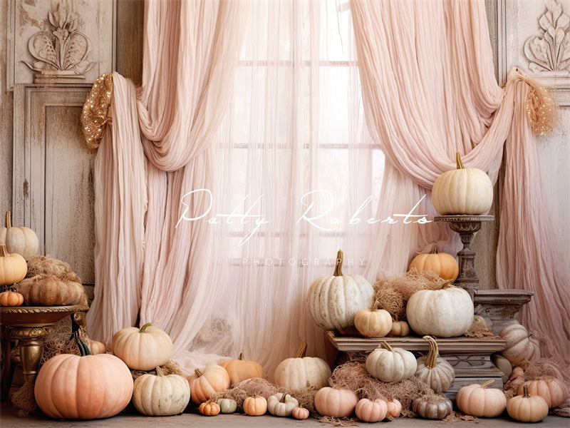 Fondo de Calabazas Boho Diseñado por Patty Robert