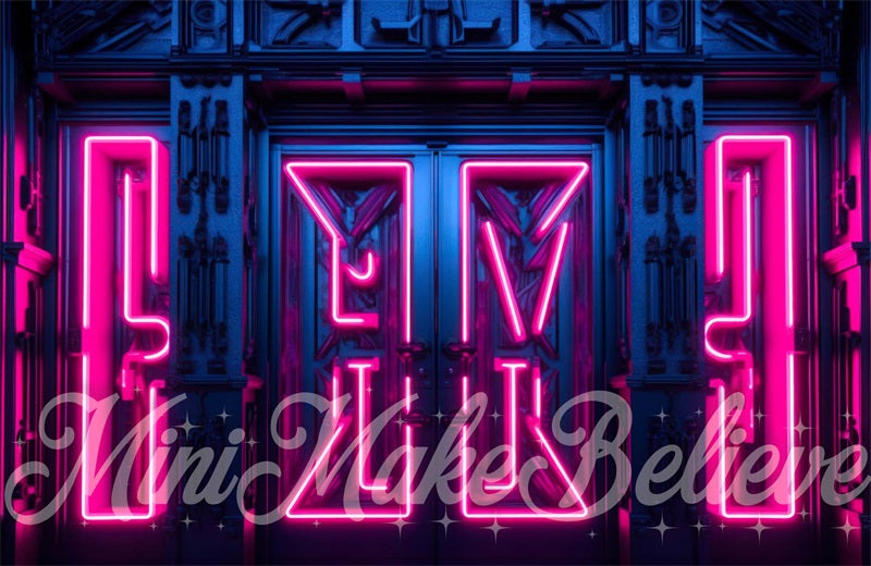 Sfondo Neon per Parete Designato da Mini MakeBelieve