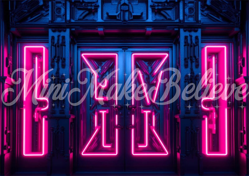 Sfondo Neon per Parete Designato da Mini MakeBelieve