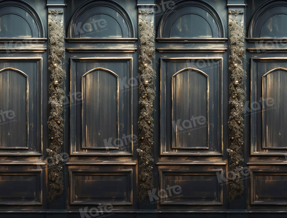 Fondo de pared arco retro negro diseñado por Emetselch