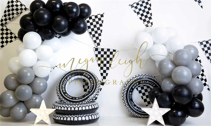 Kate Speedway Racing Backdrop Designed by Megan Leigh Photography