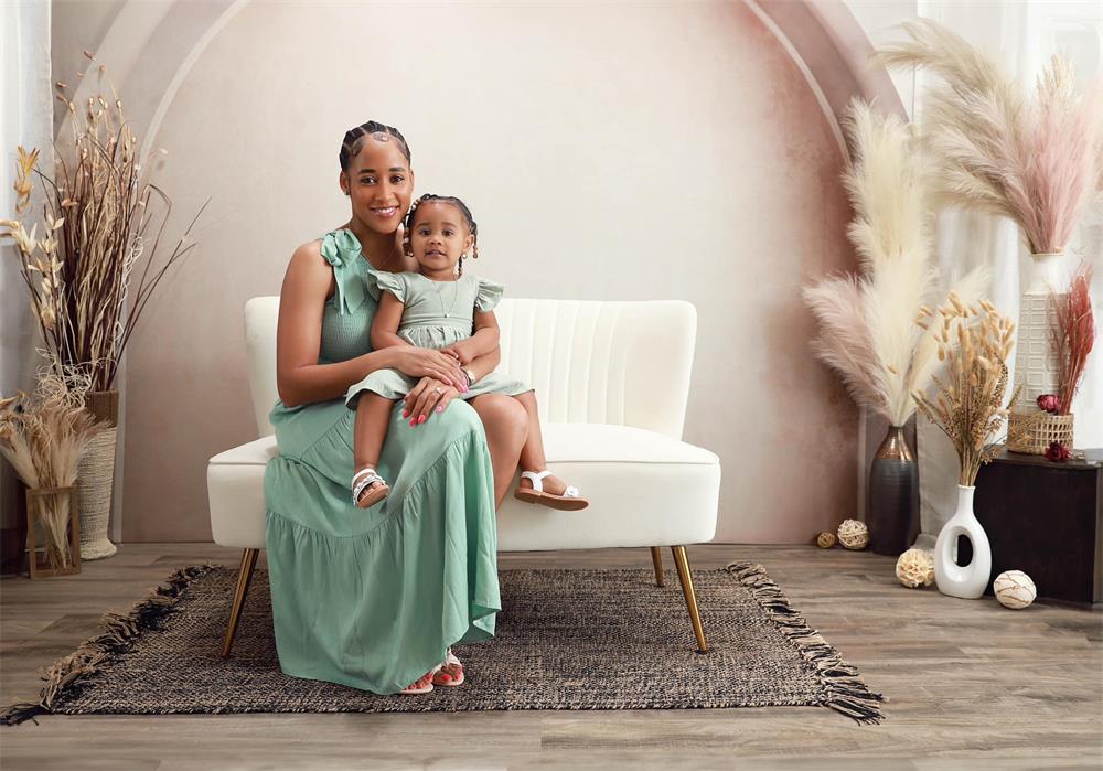 Kate Boho Art Arch Wall Backdrop Designed by Kate Image(note:with a little reddish brown)