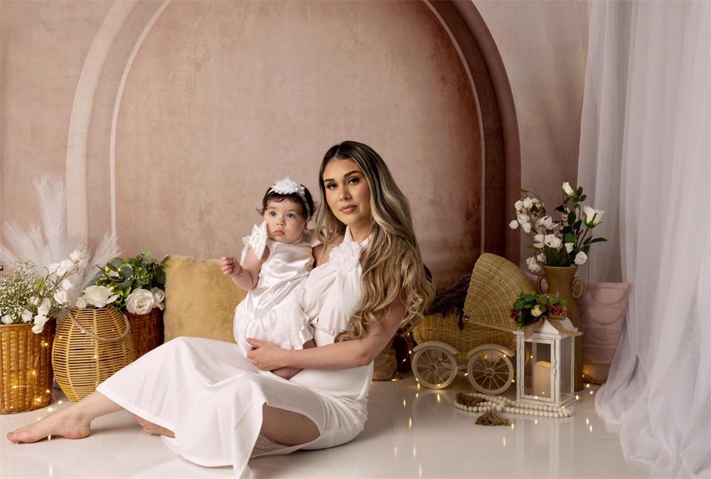 Kate Boho Art Arch Wall Backdrop Designed by Kate Image(note:with a little reddish brown)