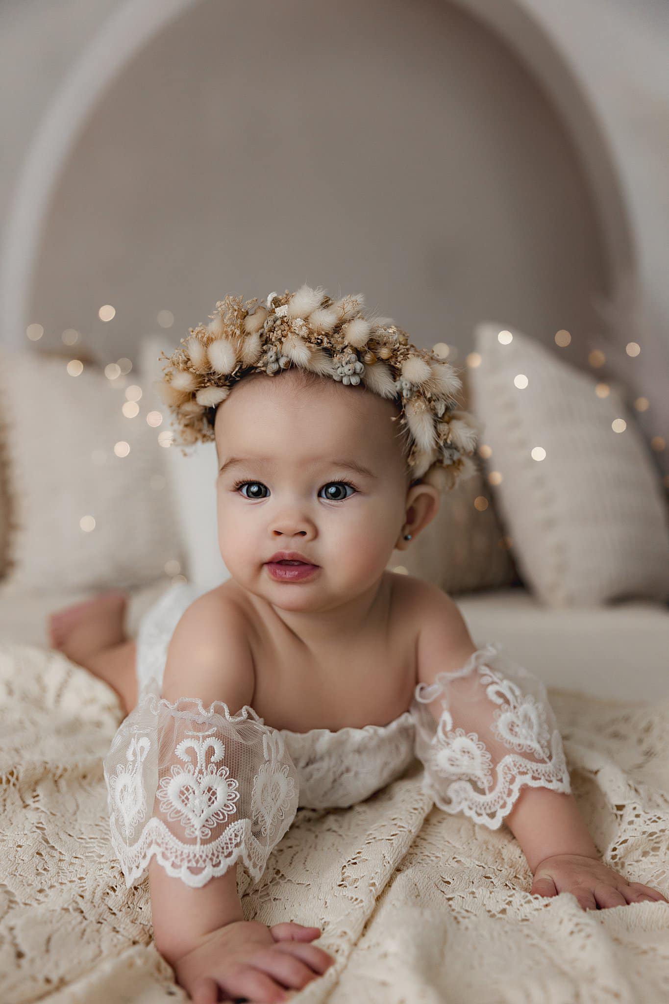 Kate White Art Arch Wall Fleece Backdrop Designed by Kate Image