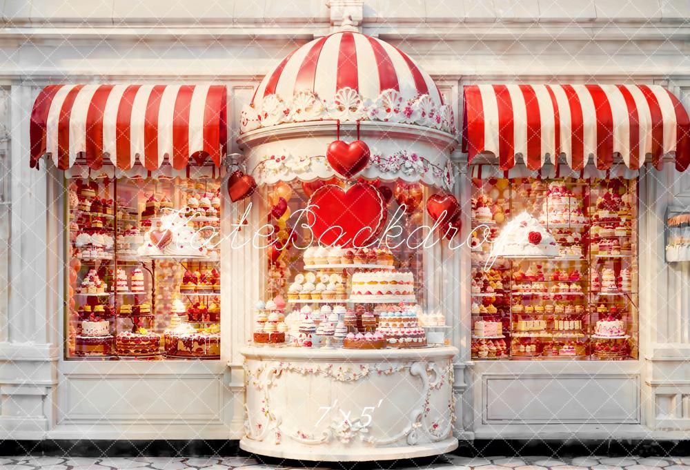 Kate Birthday Cake Room Outside Backdrop Designed by Emetselch