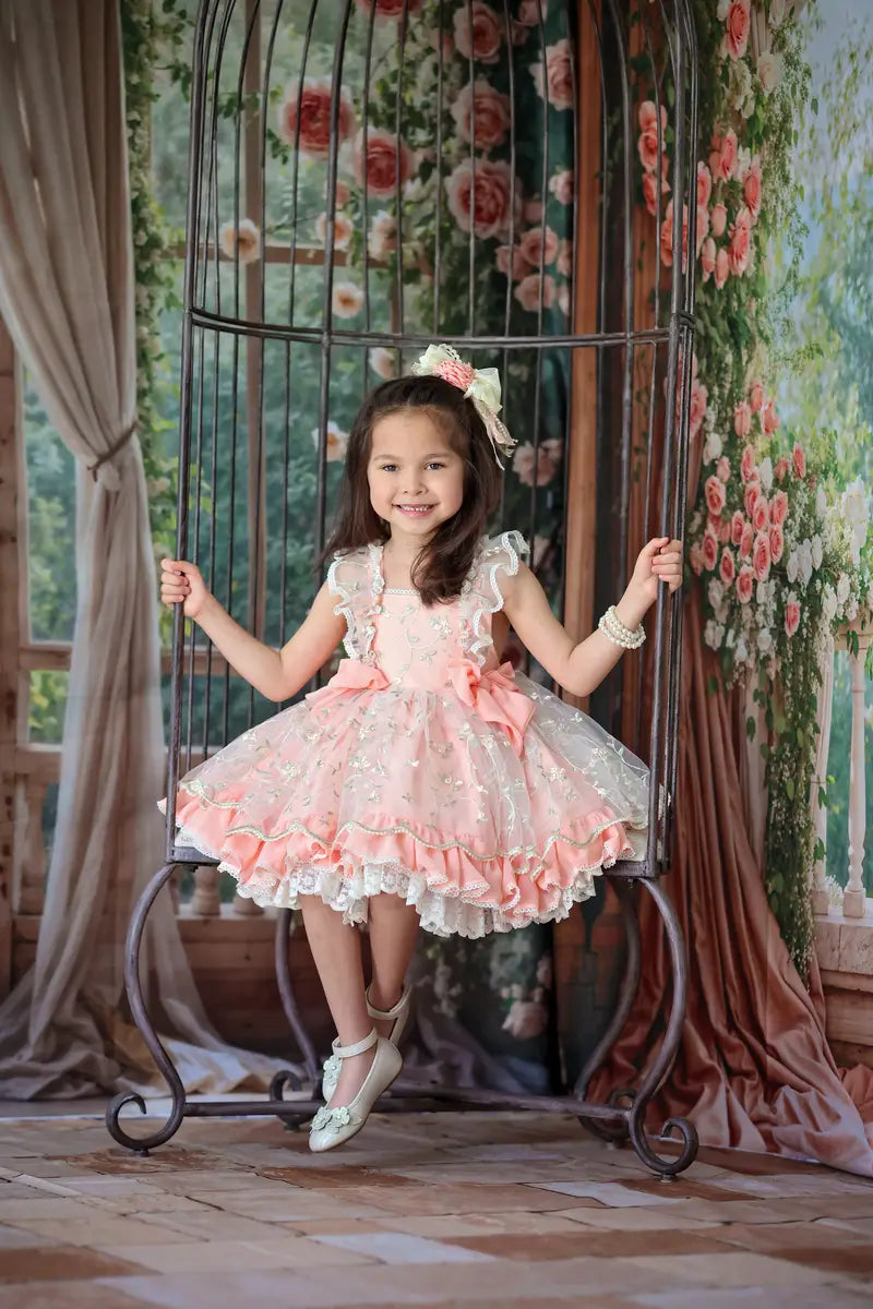 Set tende a fiore primaverile per balcone e camera